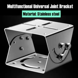 Aluminum Alloy/Metal/Stainless Steel Camera Mounting Holder Base for Video Surveillance Base Monitoring Universal Joint Bracket