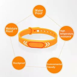 3/5PCS T5577 Rewritable Adjustable Wristband RFID Smart Chip Bracelet 125MHZ Clone ID Token Tag Waterproof Changeable Badge