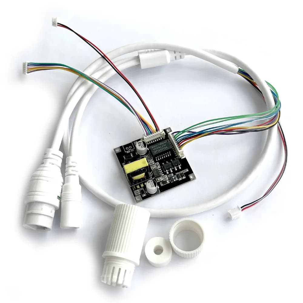 Smart POE Splitter PCB Board Power Over Ethernet DC12V Output / DC48V Input IEEE802.3af/at for IP Camera IPC with POE Cable