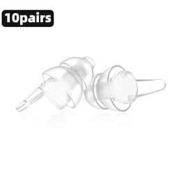 HUAK High Fidelity Concert Ear Plugs, Reusable Earplugs, 24dB Noise Reduction Music Ear Plugs for Concerts, Musicians, DJ's