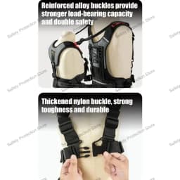 Kids Adjustable Safety Belt Child Motorcycle Cycling Safety Belt Reflective Front Back Duals-purpose Grab Handle Strap Harness