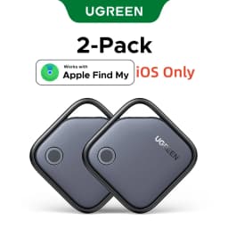 UGREEN Smart Bluetooth Tracker, Keys Finder Item Locator SmartTag Up to 2 Year Battery Phone Finder For Apple Find My (only IOS)