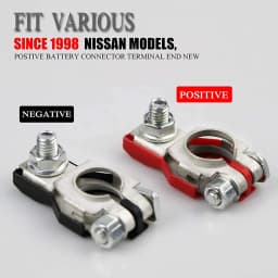 1 Pair 12V 24V Automotive Car Top Post Battery Terminals Wire Cable Clamp Terminal Connectors Car Accessories