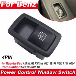 Car Window Switch Button Electric Control A2518200510 For Mercedes For Benz A B M R GL Class W251 W169 W245 X164 W164