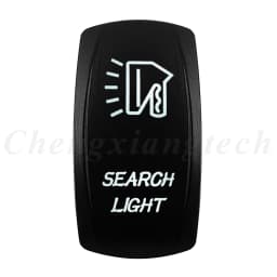 Marine 12V 24V White Led On Off Rocker Switch 5Pin SPST Momentary Switch DPDT ON OFF ON 3-Way for Car Boat Carling 4X4 Narva