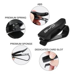 Car Auto Sun Visor Glasses Box Sunglasses Clip for BYD Atto 3 Yuan Plus Song Plus Seal Seagull Dolphin Sealion Shark Han Tang