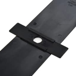 For Mitsubishi Gear Shift Panel Dust Covers Shift Lever Panel Trim Strips Rubber #8015A065 For Pajero V93 V80 V87