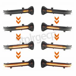 LED Dynamic Turn Signal Side Mirror Sequential Light Lamp For BMW G38 G12 G20 G30 G31 G14 G15 G11 G12 M5 F90 5 6 7 8 3 Series