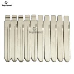 10pcs/lot Car Flip Key Blade TOY47 Center Side Pin Key Blank for Toyota Flip Remote for KEYDIY KD VVDI Xhorse JMD Locksmith Tool