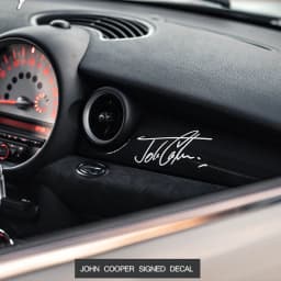 For Mini Sticker JCW Stickers Mini Cooper Accessories F56 R55 R56 R60 R61 F54 F55 F56 F60 Mini Cooper Sticker Countryman