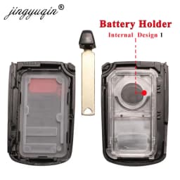 Jinyuqin 2/3/4 Buttons Remote Key Shell Case for Toyota Avalon Camry RAV4 Corolla Highlander Smart Car Key Housing Fob