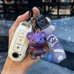 3 4 Buttons Remote Car Shell For Nissan X-trail T33 Qashqai J12 Teana Altima Ariya 2022 2023 TPU Key Case Cover Holder Keychain