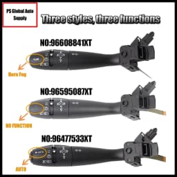 Car Indicator Light Turn Signal Switch Is Applicable to Citroën Peugeot 307 308 207 206 OE:96608841XT, 96595087XT, 96477533XT