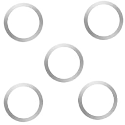 Universal Metal Rings Plate Magnetic Wireless Charger Sticker for Magsafe Wireless Charger Car Phone Holder Sheet phone holder