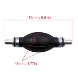 6/8/10/12mm Universal Fuel Pump Rubber Manual Liquid Oil Transfer Pump Petrol Diesel Hand Primer Bulb for Car Marine Outboard