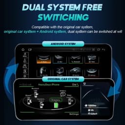Android 14 Carplay Car Multimedia Player For Audi A6 C7 A7 2012~2018 Touch Screen 4G Music Stereo GPS Navi 8+256GB Auto Radio
