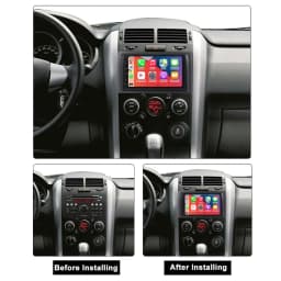 2din Car radio Android 16 For Suzuki Grand Vitara 3 2005-2010 2011-2015 Car Radio Multimedia Player GPS Carplay Androidauto WIFI