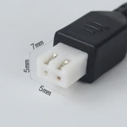4 PCS 2 Pin Parktronic Parking Sensors Extension Cable Cord for Car Reversing Parking Sensor Backup Radar Waterproof Extension