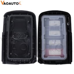 Smart Remote Key Shell Case Fob For Toyota Avalon Camry RAV4 2012-2015 With Insert Key 2/3/4 Buttons Car Key Shell With Blade