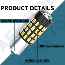 2pcs Canbus BAY9S H21W LED Backup Reverse Lamps Side Indicator Lights Error Free For Citroen C5 X7 Renault Scenic 2 Opel Astra J