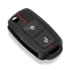 2 Buttons Silicone Remote Flip Car Key Cover Case For Vw MK4 Seat Altea Alhambra Ibiza Polo Golf 4 5 6 Transporter Amarok