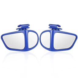 2Pcs Car Rearview Mirrors 360° Blind Spot Mirror Adjustable Rotatable Convex Wide-angle Clear Rearview Safety Mirror Accessories
