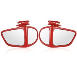 2Pcs Car Rearview Mirrors 360° Blind Spot Mirror Adjustable Rotatable Convex Wide-angle Clear Rearview Safety Mirror Accessories