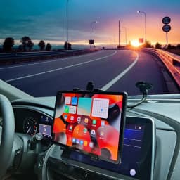 Car Tablet Holder Long Arm Suction Cup Mount for iPad Pro Air 7-13'' Xiaomi Tablet SUV Truck Vehicle Lift Uber Windshield Window