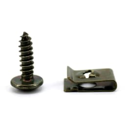 50Pcs Self-tapping Screws Car Metal Screw Fastener Clips Screw M5 Anti-rust Screw for Car Motorcycle Scooter ATV Moped E-bike