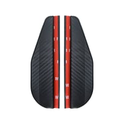 Car Rearview Mirror Rain Eyebrow Carbon Fiber Sun Visor Shade Protector Clear Vision Rain Auto Mirror Organizer Accessories