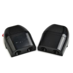 2pcs Animal Repellent Black For Sonic Gadgets Car Grille Mount Animal Whistle Repeller Deer For Moving Car Van Motorcycle