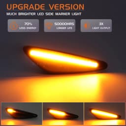 LED Dynamic Turn Signal Blinker Flashing Light Side Marker Lamp Blinker For Mazda MX5 RX-8 6 Atenza GH 5 Premacy Spider