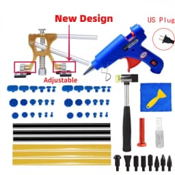 ZFOUEK New Car Dent Repair Tools Glue Gun Dent Repair Kit Auto Paintless Body Dent Removal Remover Kits Dent Puller for Cars