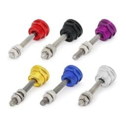 Universal 22mm Car Push Button Bonnet Hood Pin Lock Clip Kit Quick Release Latch Engine Bonne Exterior Parts