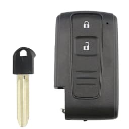 Fits Toyota Prius 2004-2009 Key Fob Cover Case Shell Keyless Entry Remote Replacement With Blank Key