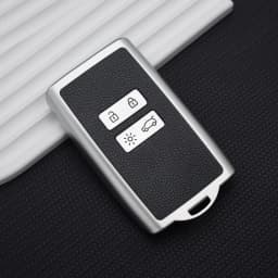TPU Leather Car Key Cover For Renault Captur Koleos Kadjar Arkana Megane Dacia Duster Sandero Stepway Smart Remote Control Case