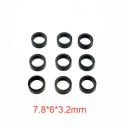 100pieces GDI Fuel Injector PTFE seals 7.8*6.1*3.2mm for fuel injector repair kit fit for Nissan Audi /vw car (AY-P3079)