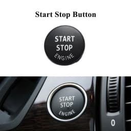 Dashboard Ac Vent Grille Slider Rear Trunk Switch Start Stop Button Venlitation Ac Buttons Ignition Caps For BMW X5 X6 E70 E71
