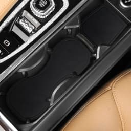 For Volvo XC60 Water Cup Mat S90 XC90 S60 V60 V90CC XC40 Door Slot Mat Water Cup Anti-Skid Mat Interior Modification Products