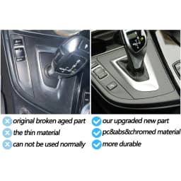 LHD RHD Car Gear Shift Selector Trim Cover Transmission Shifter Bezel For BMW 3 4 Series F30 F31 F34 F35 F32 F33 F36 51169234131