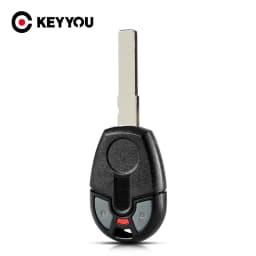 KEYYOU 2 Buttons Replacement Remote Transponder Car Key Shell For Fiat Positron