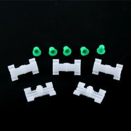 10pcs Plastic Car Side Molding Clip Auto Door Bumpstrip Retaining Fastener Clips for BMW E46 51138231130 Interior Accessories