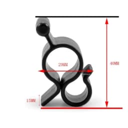 10-20Pcs Camping Awning Hook Clips Caravan Camper String Light Rope Clamp Tent Hooks Multi-use RV Traveling Tent Clip Hanger