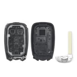 KEYYOU Smart Remote Key Shell Case For Chevrolet Chevy Camaro Cruze Malibu 2016 2017 2018 2019 2020 2/3/4/5 Buttons