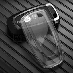 Transparent Tpu Car Remote Key Case for Ford Fusion Mustang Kuga Ecosport Explorer F-150 F-250 F-350 F-450 F-550 Raptor F150 Fob