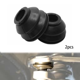 2pcs Universal Car Suspension Steering Ball Joint Rubber Dust Boot Cover Track Tie Turn Rods Ends Set Parts Accessories
