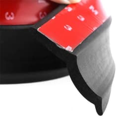 Car Front Bumper Lip Splitter Spoiler Rubber Skirt Protector Body Trim Bumper Lip Strip Car Side Skirt