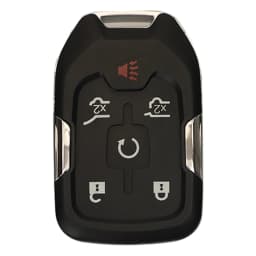 jingyuqin Smart Keyless Fob Shell for Chevrolet Tahoe Silverado Suburban Tahoe GMC Sierra Acadia Terrain YUKON Remote Key Case