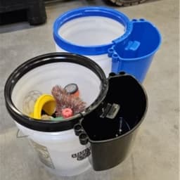 Universal Bucket Organizer Car Detailing Tools Towels Brushes Mitt Fast Easy Storage Kits External Hanging Barrel Wash Bucket
