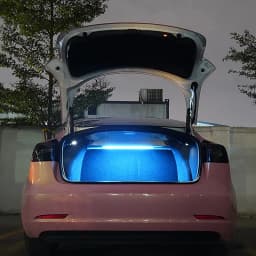 For Tesla Model 3 LED Car Trunk Light Atmosphere Light モデル3 Interior Modification Decorative Light Bar 테슬라 모델3 자동차용품